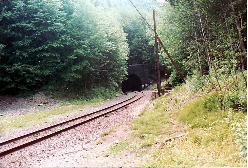 Photo of East Portal of Hoosac Tunnel, early 1980s