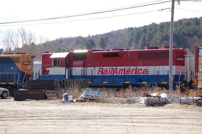 Photo of NECR - Rail America Colors