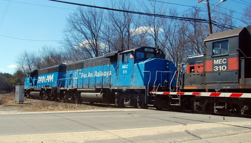 Photo of NMED Pan Am 505 and 511 at West Chelmsford