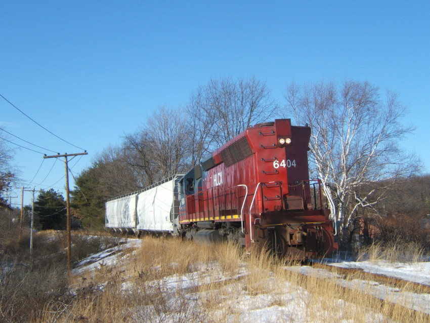 Photo of A six-axle on the Greenville
