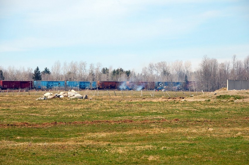 Photo of Brush fires along the tracks