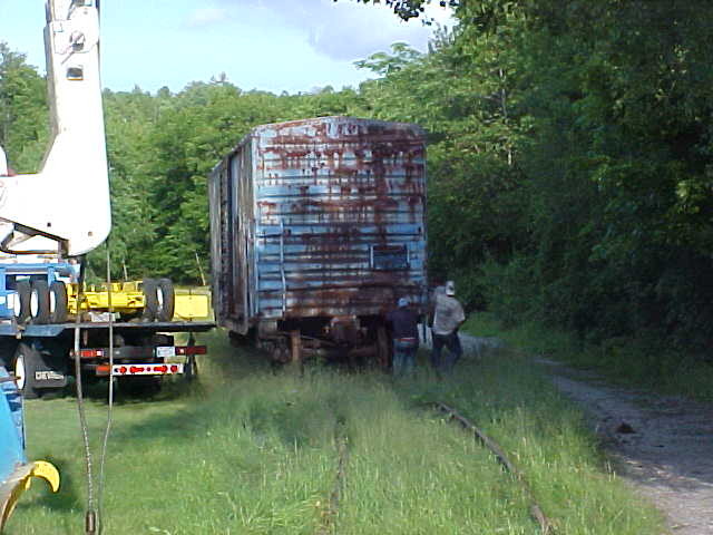Photo of Boston&maine Boxcar at Potter Place NH