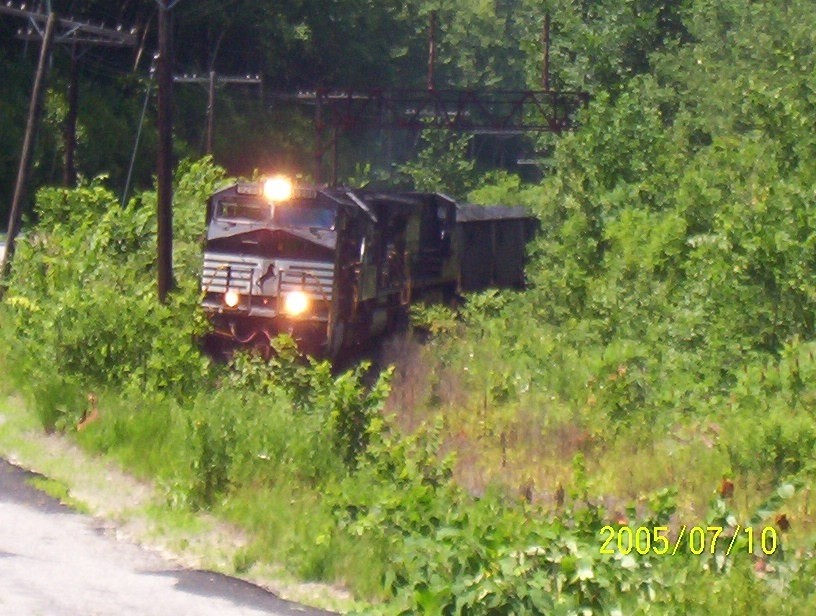 Photo of 2 times catching a loaded coal train on the b&m