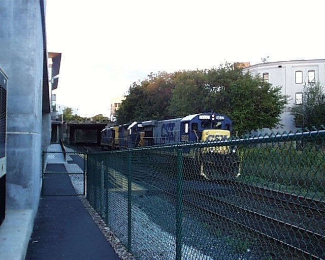 Photo of csxt b36-7's and a gp40-2#6211 at pittsfield ma