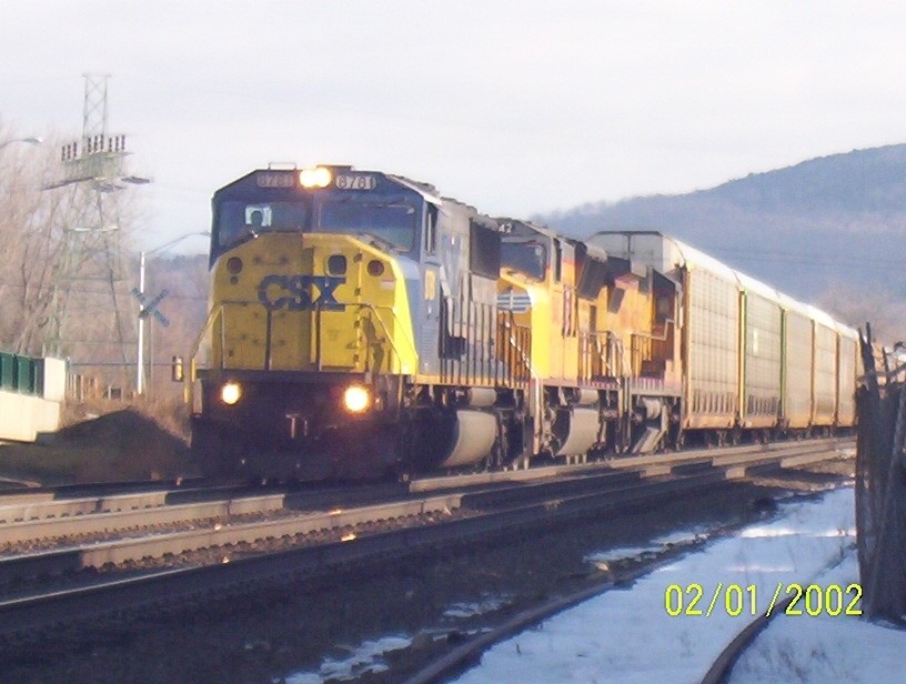 Photo of csxt sd60m#8781 and up power on q283