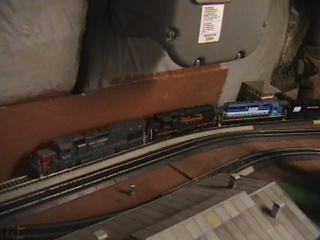 Photo of sp power and a gatx unit on my layout