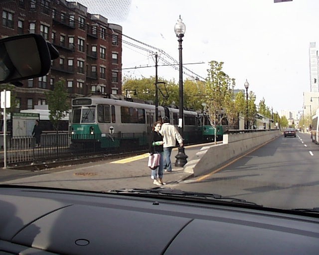 Photo of mbta trolleys#2 at boston ma
