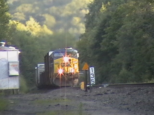 Photo of csx train at becket ma