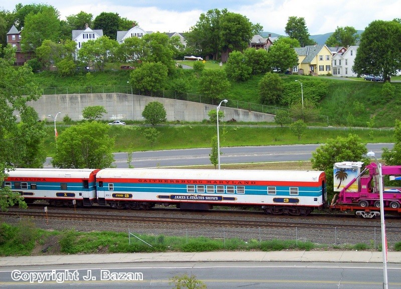 Photo of Strates Carnival Train At Pittsfield, MA
