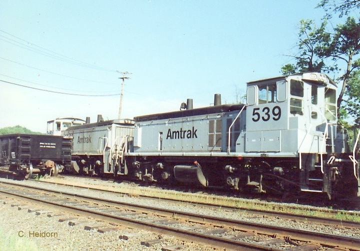 Photo of Amtrak Switchers