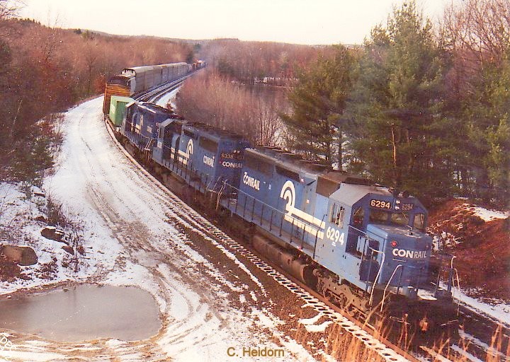Photo of Conrail in Spencer