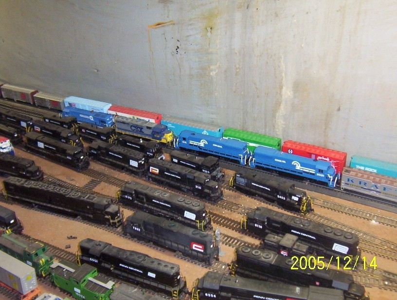 Photo of csx conrail power on my layout