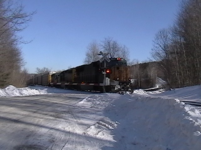 Photo of csx train at canaan ny