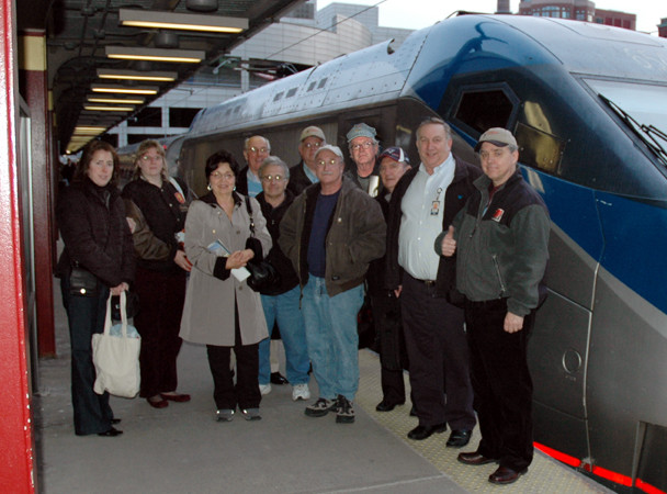 Photo of Friends of the Kingston Station depart in Boston