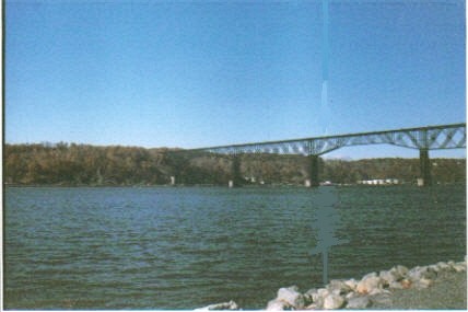 Photo of photo #2 of the big bridge over the hudson river at poughkeepsie ny