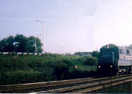 Photo of last run of the conrail c30-7a's on csx's berkshire sub