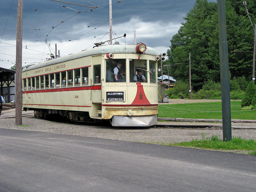 Photo of LVT Liberty Bell Limited 1030 at the Seashore Trolley Museum