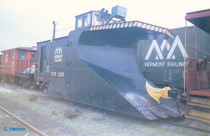 Photo of Vermont Railway Snow Plow