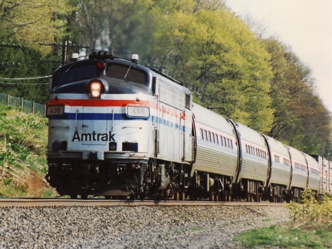 Photo of Classic Amtrak, Tivoli, NY