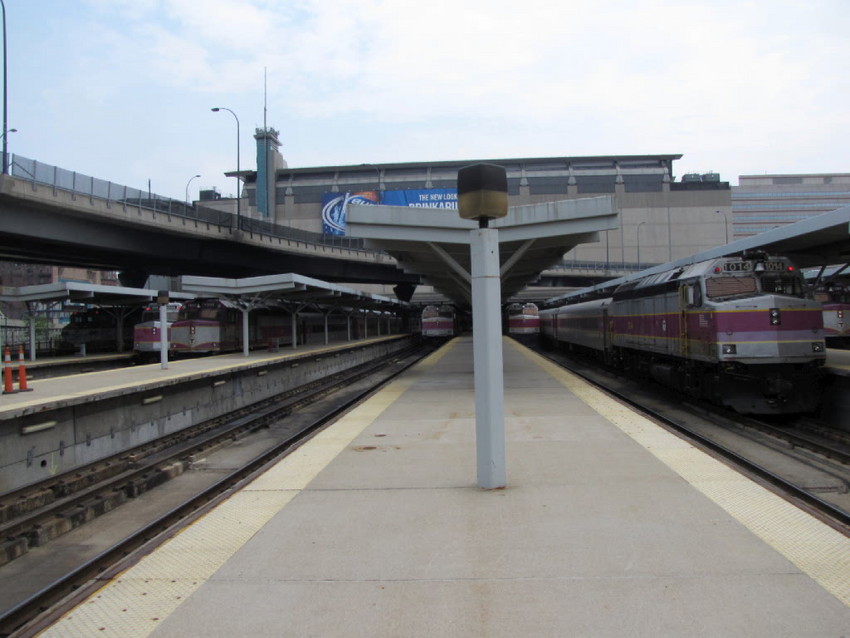 Photo of MBTA in North Station