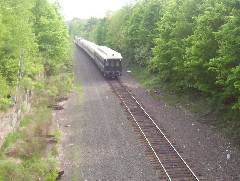 Photo of a old car on amtrak p449