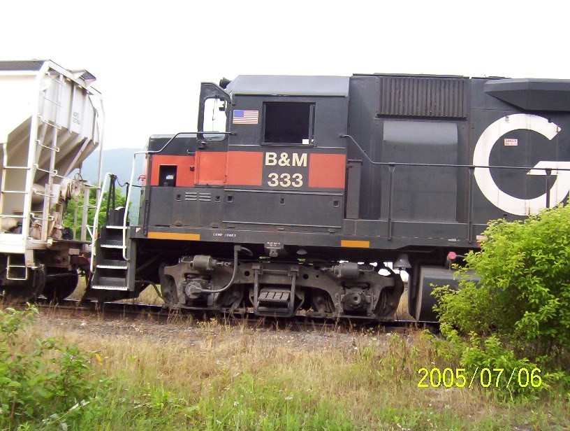 Photo of boston&maine railroad gp40-2#333