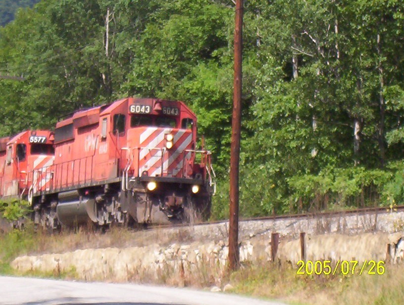 Photo of cprail power on panam moed eastbound