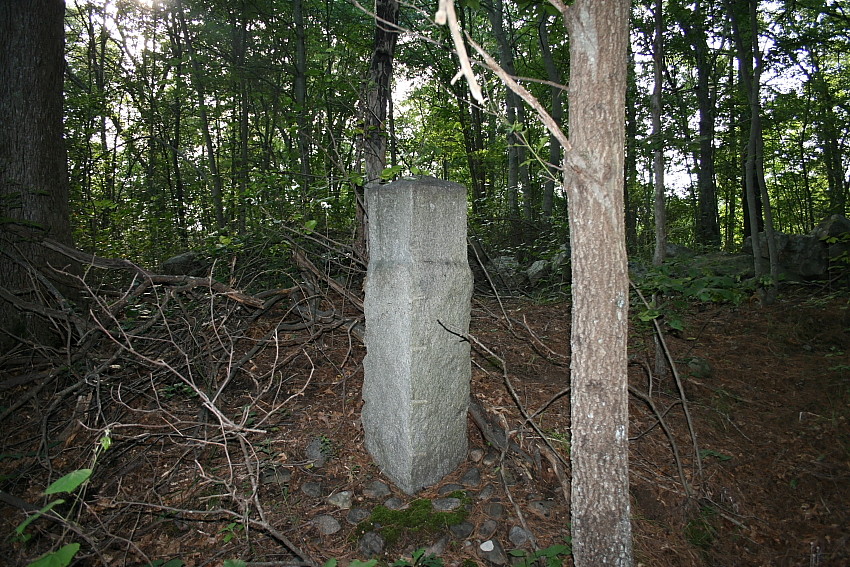 Photo of Mile marker on abandoned line in Stoughton, Ma
