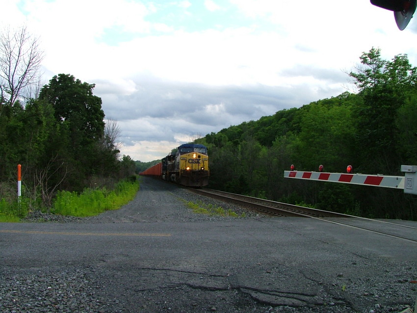 Photo of csx rock train at catskill ny