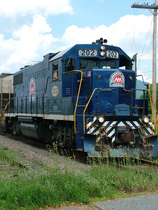 Photo of WCRR #202 at rygate VT