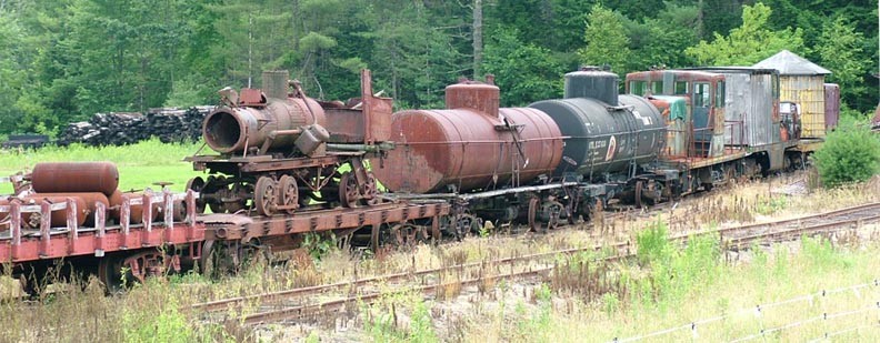 Photo of Old RR equipment near Rygate VT