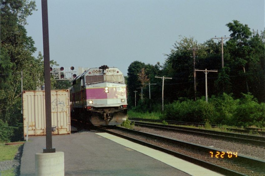 Photo of F40PH 1003 at Fitchburg