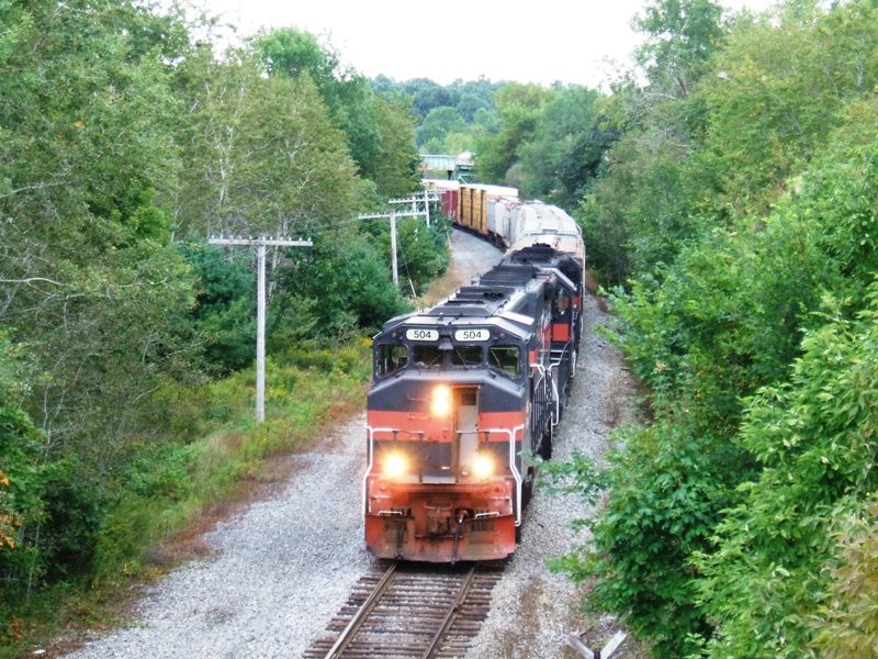 Photo of Falmouth crossing wooden bridge 9-6-09