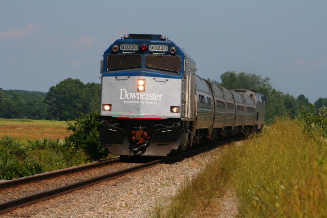 Photo of Amtrak Downeaster at Scarboro, ME