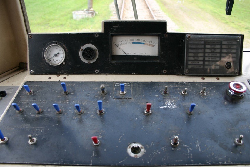 Photo of MBTA Boeing LRV 3424 Controls