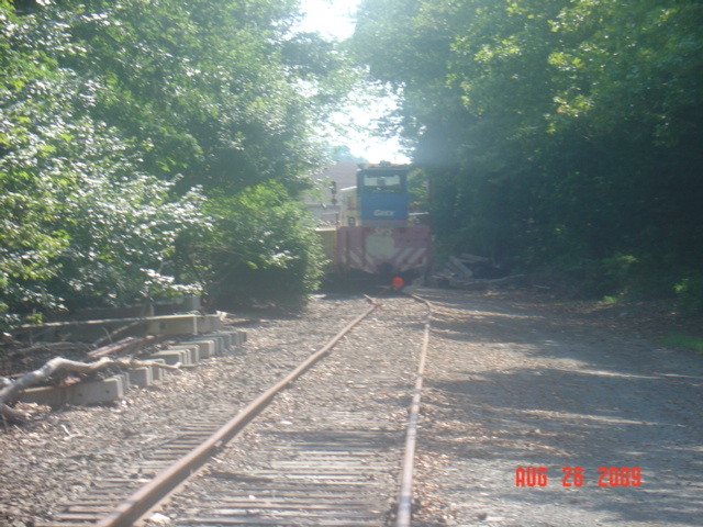 Photo of Work train sitting on the wye