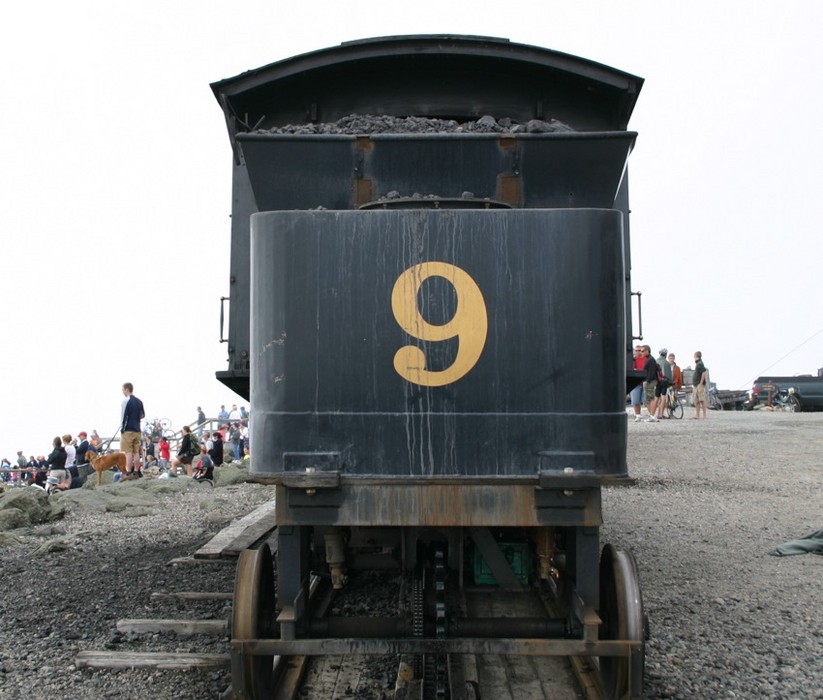 Photo of Cog Railway Steam Engine 9 at the Summit