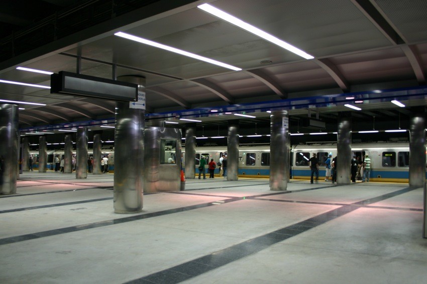 Photo of MBTA Blue Line Newly Renovated Maverick Station