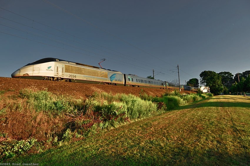 Photo of Acela 2034 in New London CT