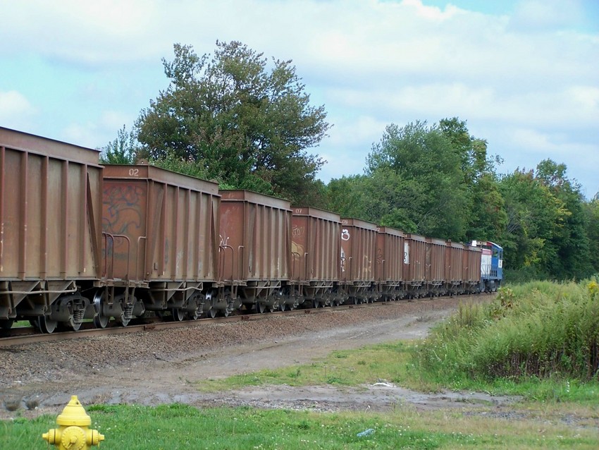 Photo of Hauling the Empties North