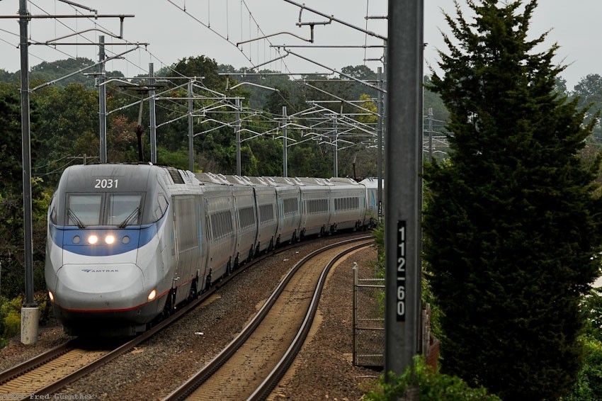 Photo of Acela 2031 in East Lyme CT