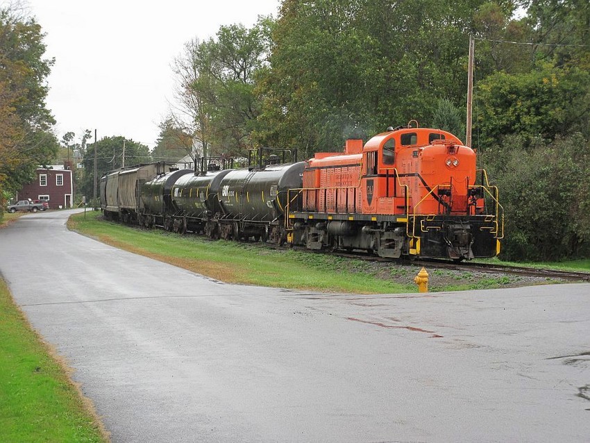 Photo of Battenkill Railroad #4116 Tuesday September 29, 2009