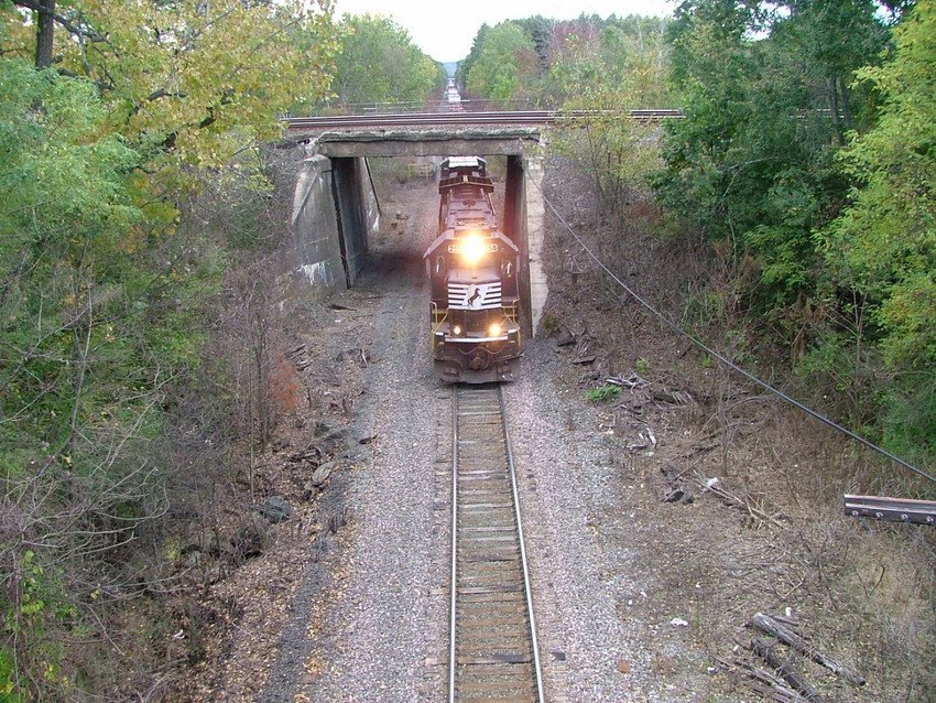 Photo of ns train939 northbound on the d&h