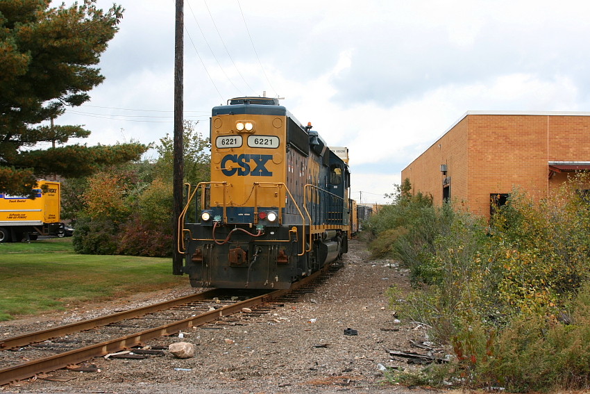 Photo of CSX Local B710 in Westwood, Ma