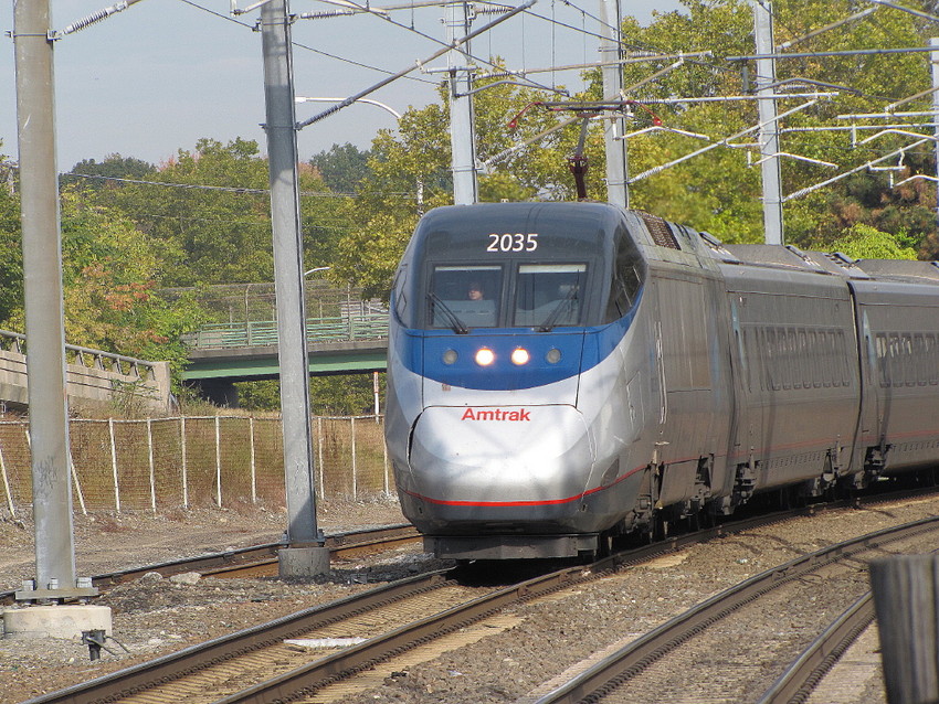Photo of Train 2159 in Providence RI