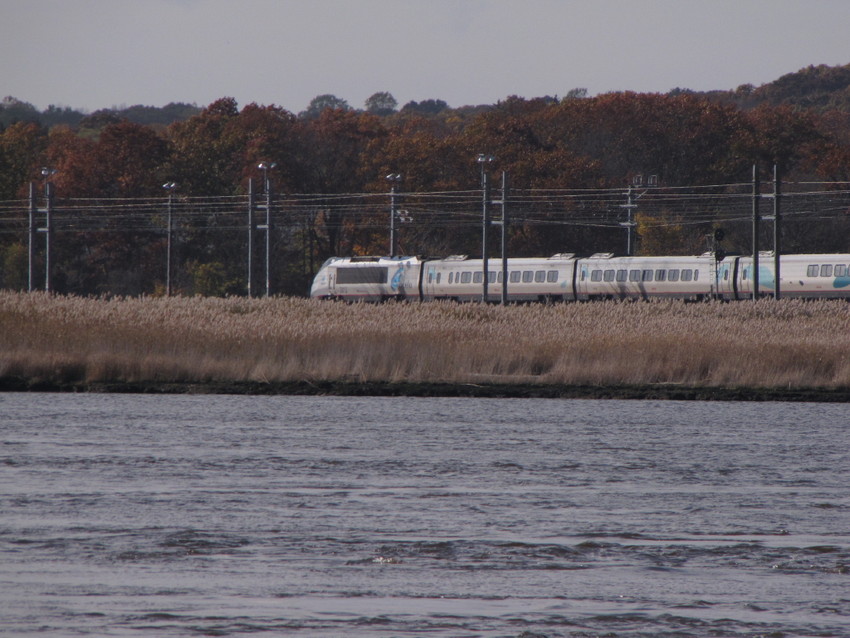 Photo of Westbound Acela in Old Lyme CT