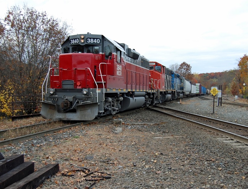 Photo of New England Central Southbound at Palmer, MA