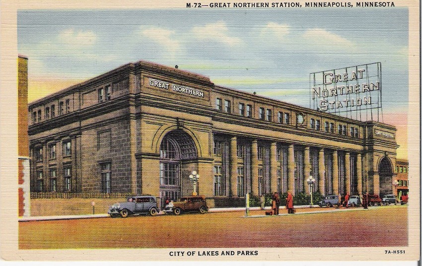 Photo of Great Northern Station   (Post Card)