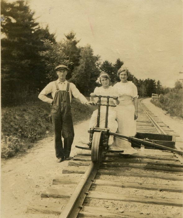 Photo of Maine Central Railroad Velocipede
