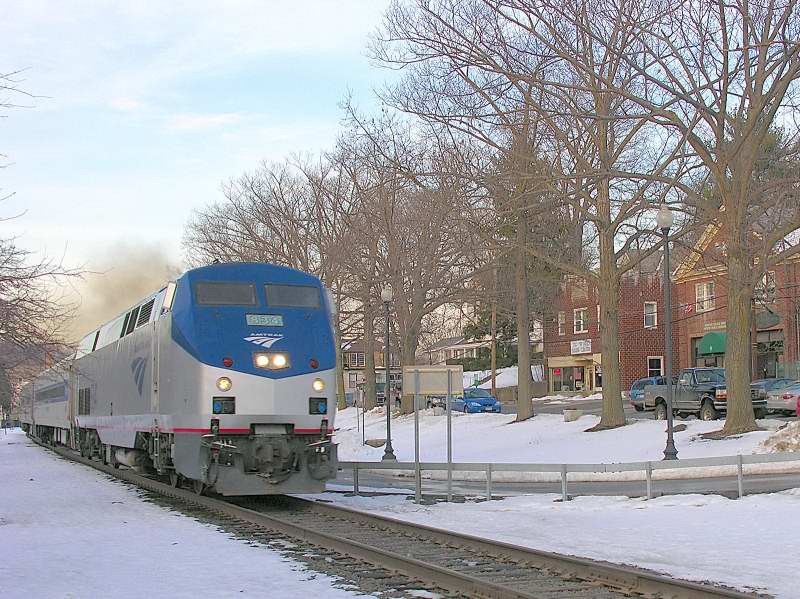 Photo of Amtrak on Metro North